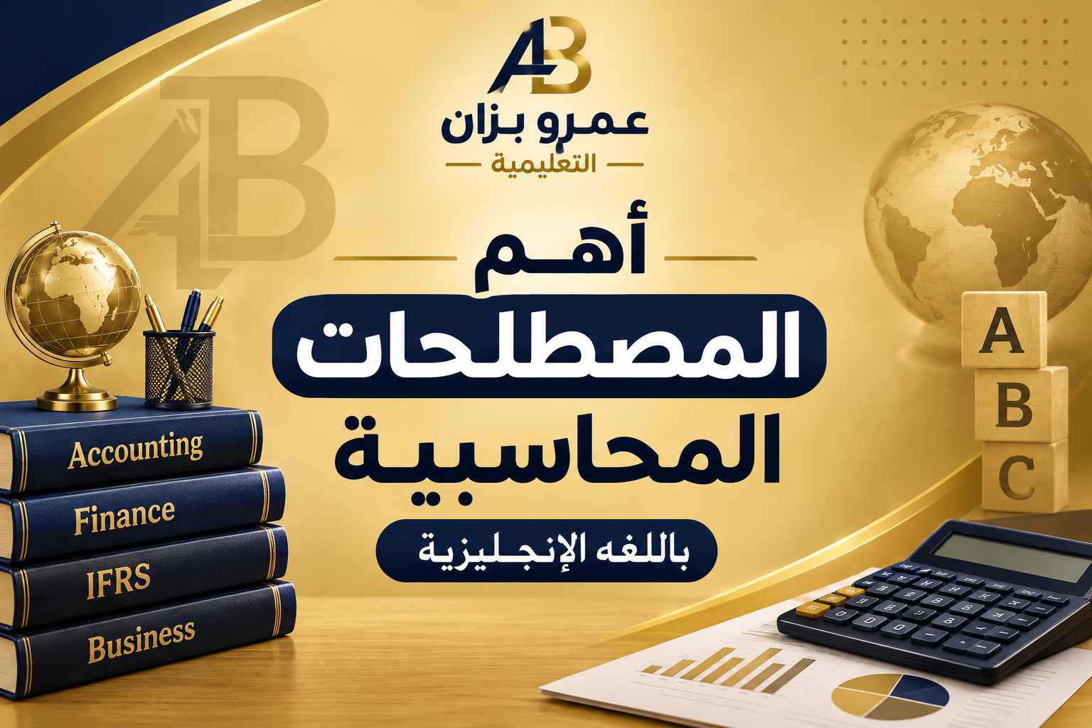 أهم المصطلحات المحاسبية باللغه الإنجليزية